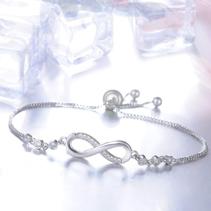 Stylish and Adjustable Infinity Bracelet - Nova-Gold-State of Style