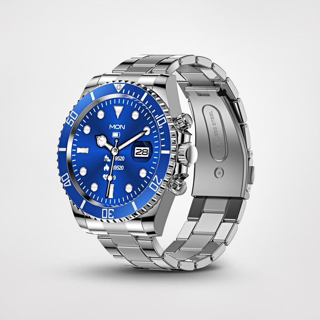 Stylish and Advanced Smartwatch - PowerFit-Blue-State of Style
