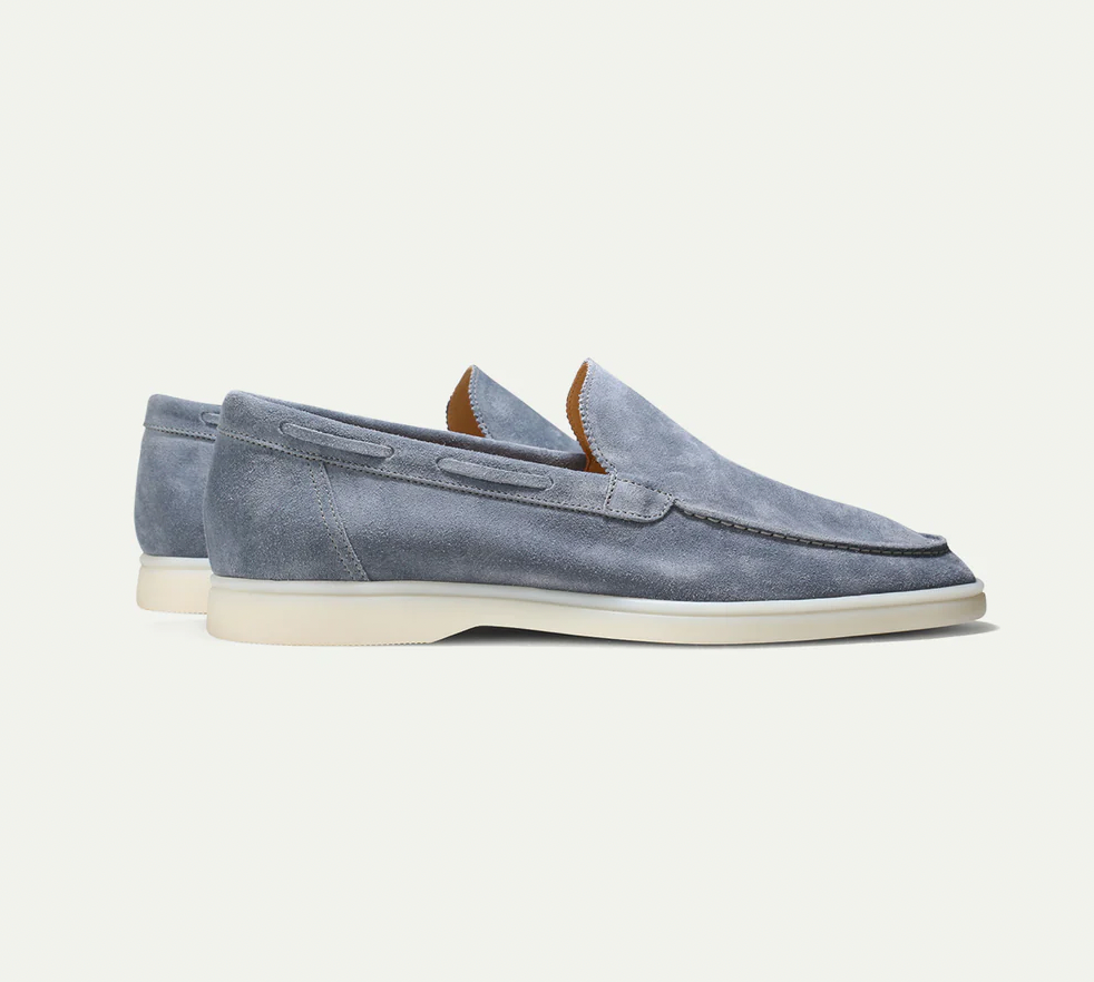 Stylish and Comfortable Men's Shoes - Alberto-Denim Blue-39-State of Style