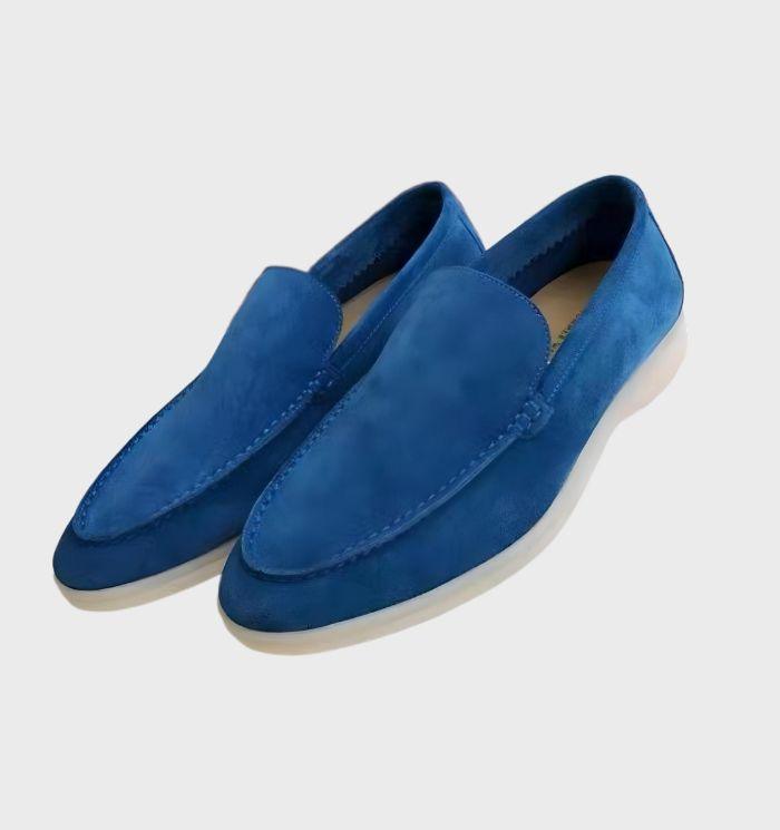 Stylish and Comfortable Suede Loafers for Men - Milo-Blue-6.0-State of Style