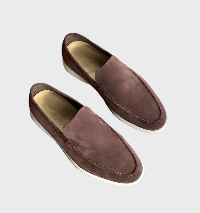 Stylish and Comfortable Suede Loafers for Men - Milo-Chestnut Brown-6.0-State of Style