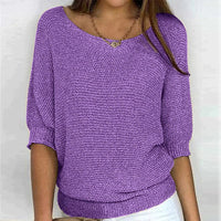 Stylish and Comfortable Top - Noa-Purple-S-State of Style