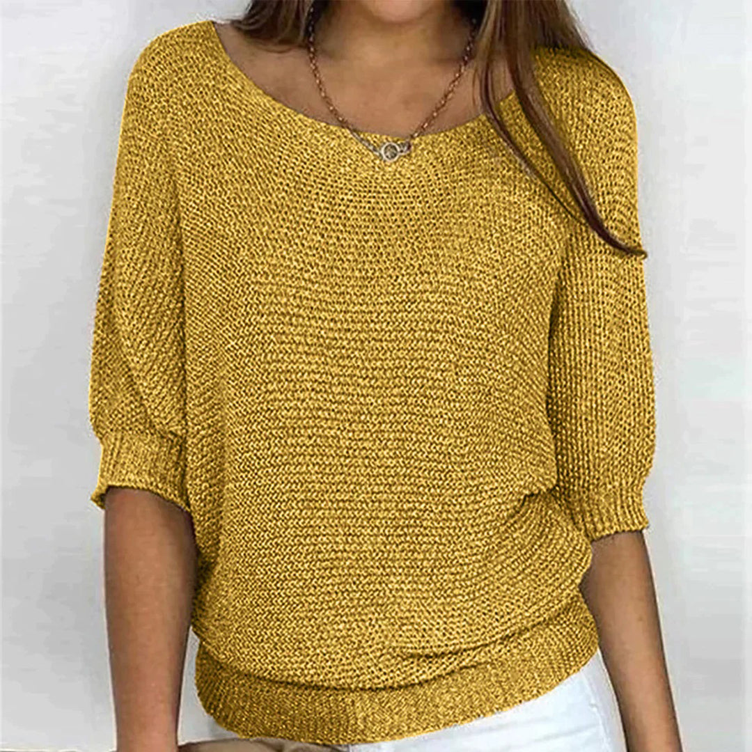 Stylish and Comfortable Top - Noa-Yellow-S-State of Style