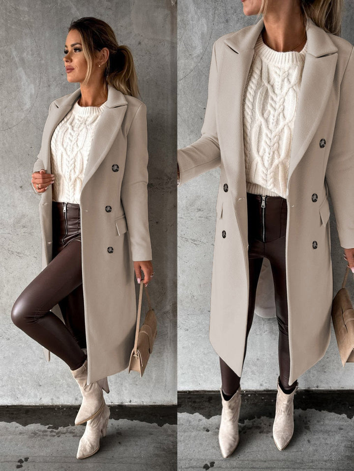 Stylish and Comfortable Women's Coat - Vivienne-Pink-S-State of Style