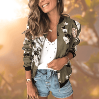 Stylish And Comfortable Women's Jacket | Perfect For All Seasons-Olive Green-S-State of Style