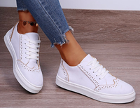 Stylish and Comfortable Women's Sneakers - LunaWalk-White-3.5-State of Style