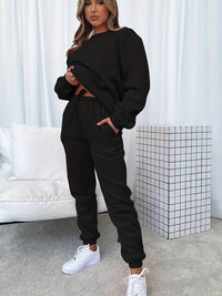 Stylish and Comfortable Women's Tracksuit - Emma-Black-S-State of Style
