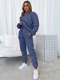 Stylish and Comfortable Women's Tracksuit - Emma-Navy Blue-S-State of Style