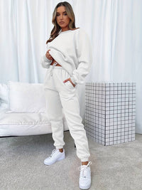 Stylish and Comfortable Women's Tracksuit - Emma-White-S-State of Style