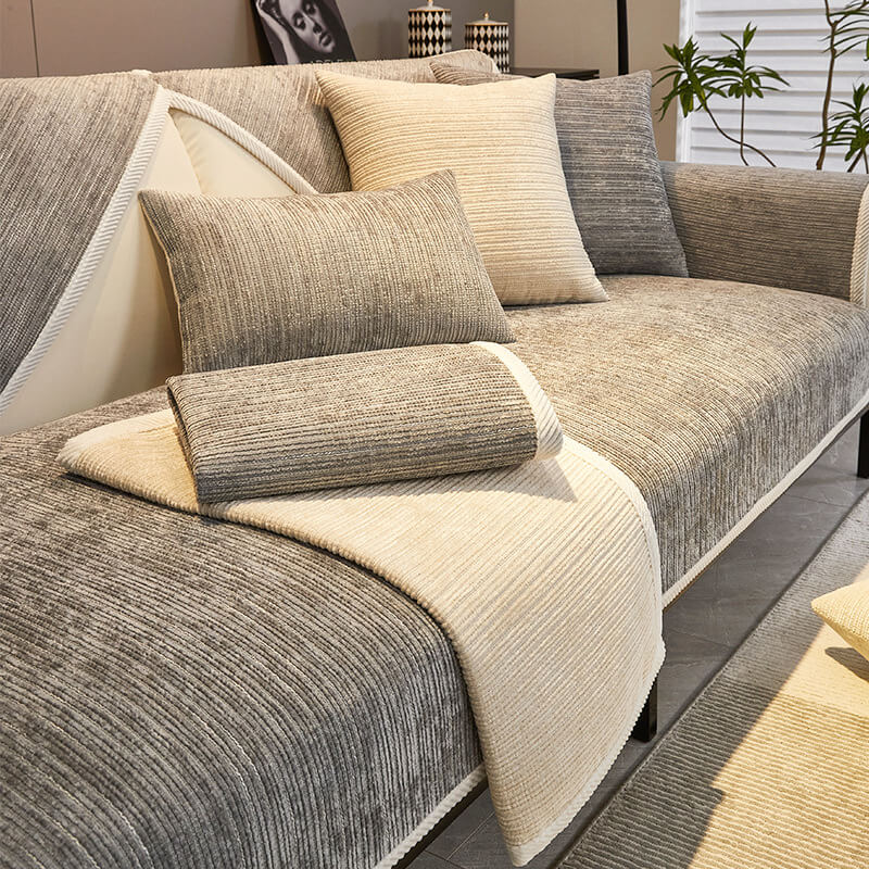 Stylish and Durable Anti-Scratch Sofa Cover - Bobby-Gray-70*70 cm-State of Style