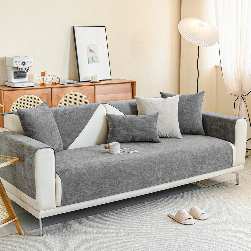 Stylish and Durable Anti-Scratch Sofa Cover - Bobby-Gray-70*70 cm-State of Style