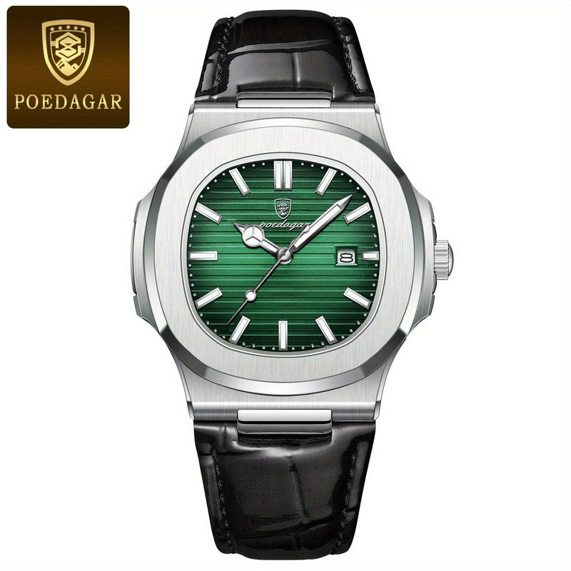Stylish and Durable Men's Watch - ValorLuxe-Green/Black-State of Style