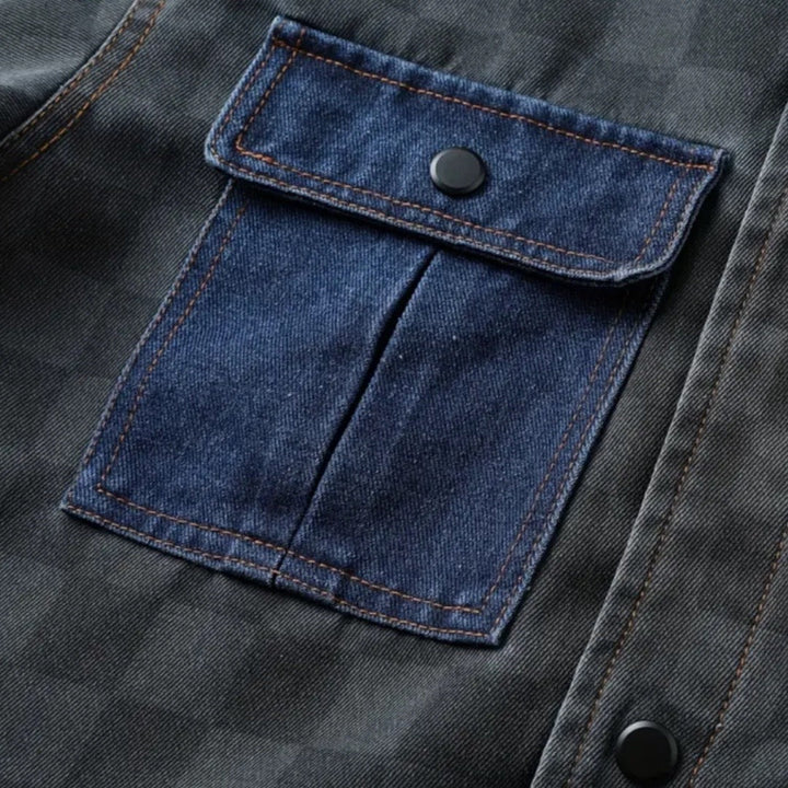 Stylish and Functional Men's Jacket - Urban Explorer-Grey-S-State of Style