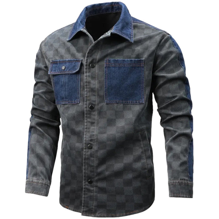 Stylish and Functional Men's Jacket - Urban Explorer-Grey-S-State of Style