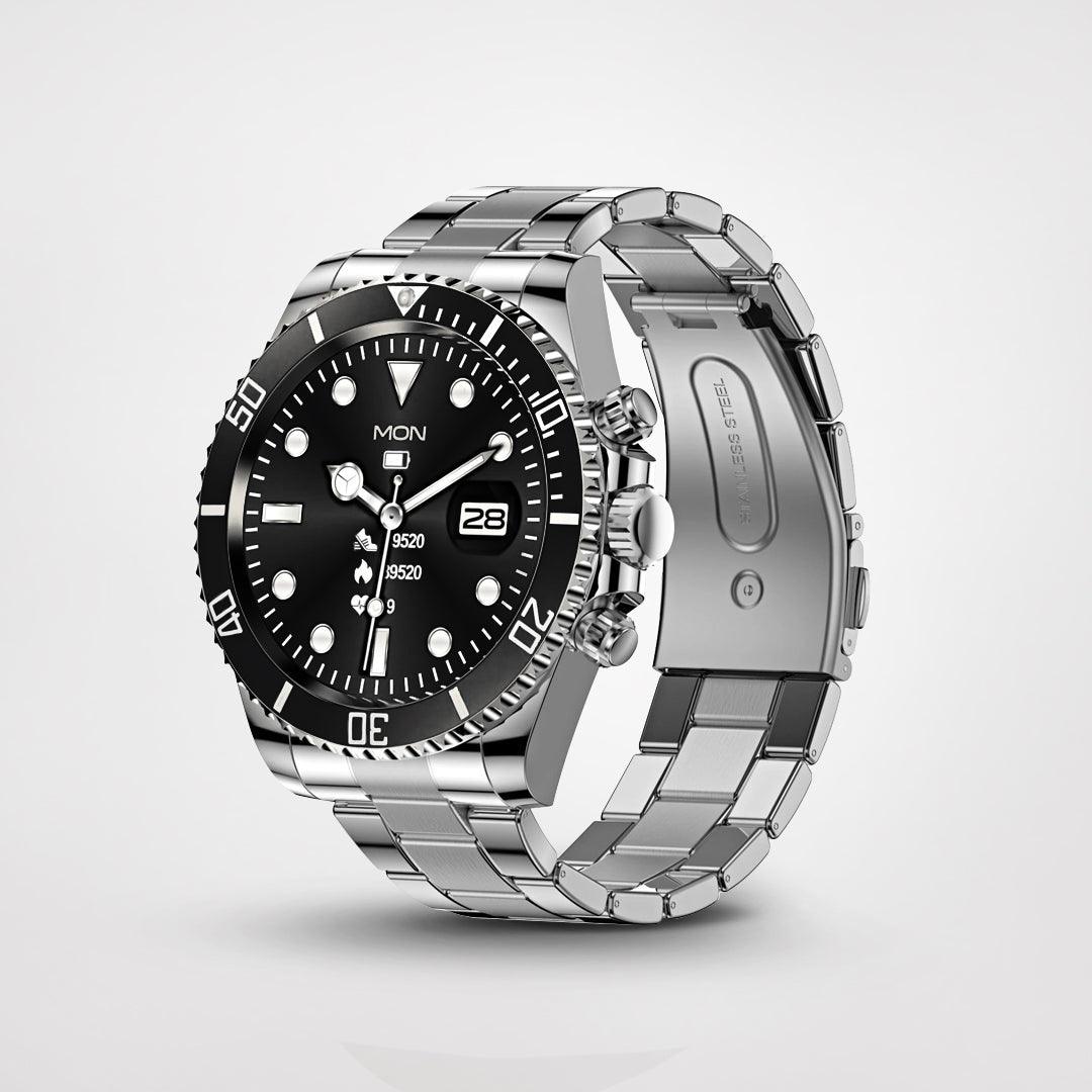 Stylish and Sophisticated Smartwatch - PowerFit-Black-State of Style