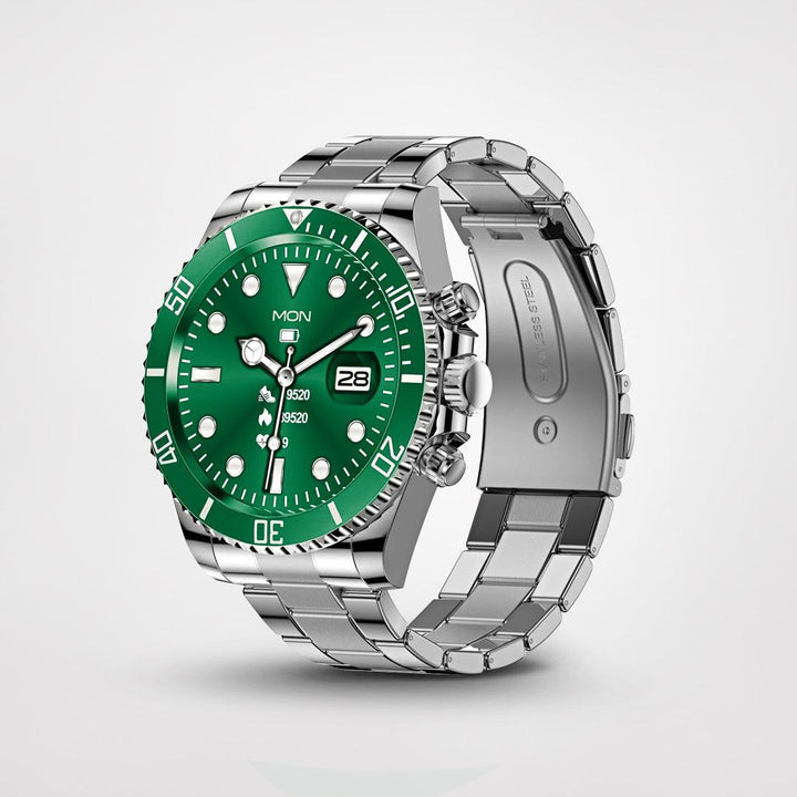 Stylish and Sophisticated Smartwatch - PowerFit-Green-State of Style