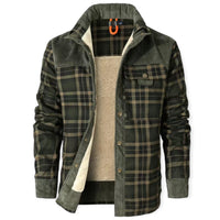 Stylish and Warm Vest for Men - FrostVogue-Dark khaki-S-State of Style