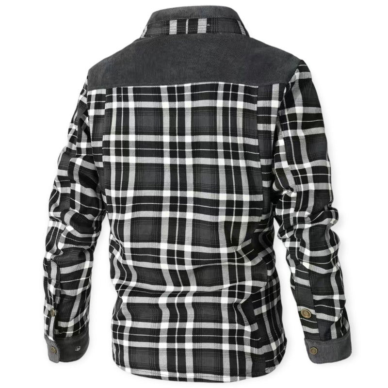 Stylish and Warm Vest for Men - FrostVogue-Grey-S-State of Style