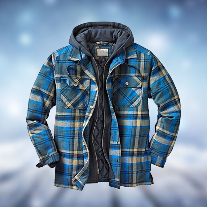 Stylish and Warm Winter Coat - Evan-Blue-S-State of Style