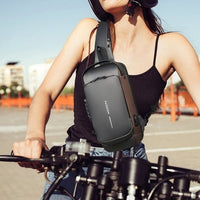 Stylish Anti-Theft Crossbody Bag - Nina-Black-State of Style