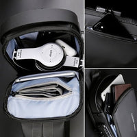 Stylish Anti-Theft Crossbody Bag - Nina-Black-State of Style