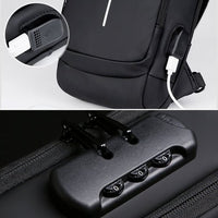 Stylish Anti-Theft Crossbody Bag - Nina-Black-State of Style
