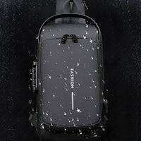 Stylish Anti-Theft Crossbody Bag - Nina-Black-State of Style
