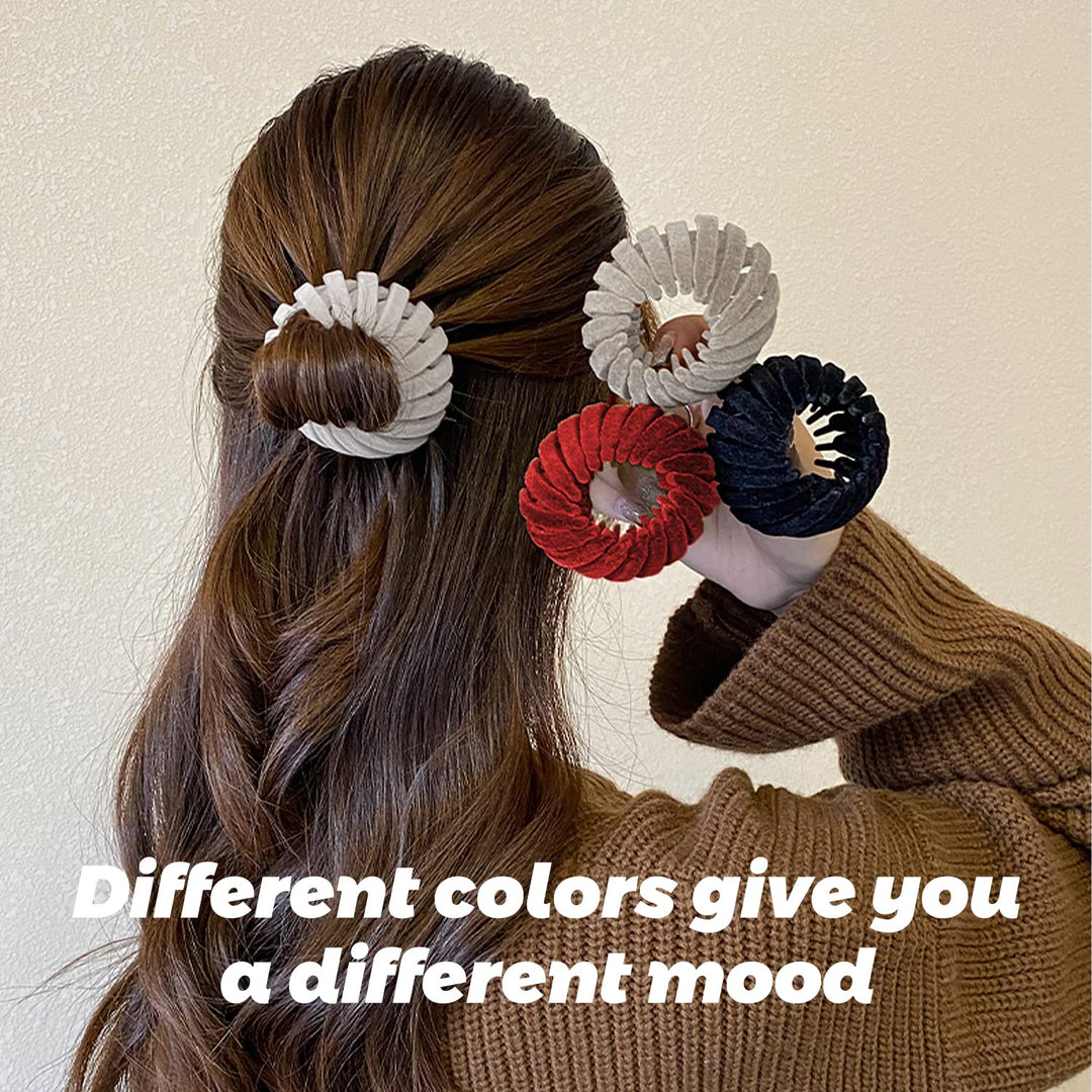 Stylish Bird's Nest Hair Clips - Set of 3-Set 1-State of Style