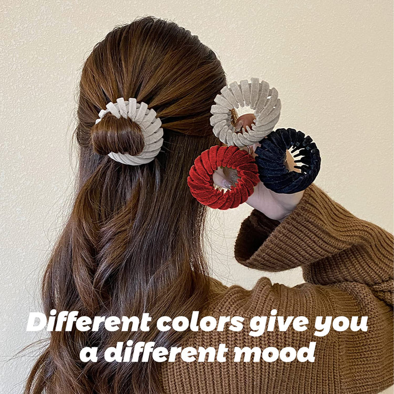 Stylish Bird's Nest Hair Clips - Set of 3-Set 1-State of Style