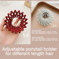 Stylish Bird's Nest Hair Clips - Set of 3-Set 1-State of Style