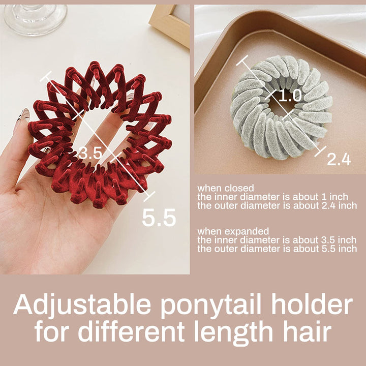 Stylish Bird's Nest Hair Clips - Set of 3-Set 1-State of Style