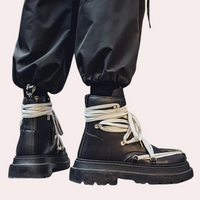 Stylish Black Men's Boots - Vince-6-State of Style