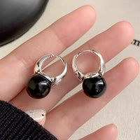 Stylish Black Onyx Earrings – Lina-State of Style