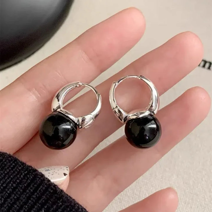 Stylish Black Onyx Earrings – Lina-State of Style