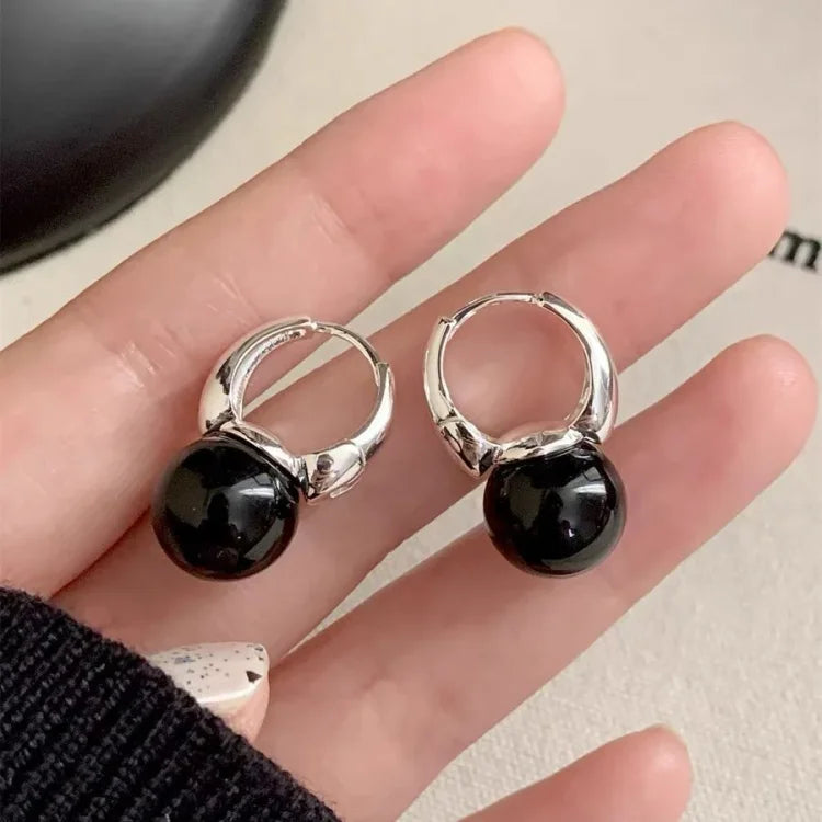 Stylish Black Onyx Earrings – Lina-State of Style