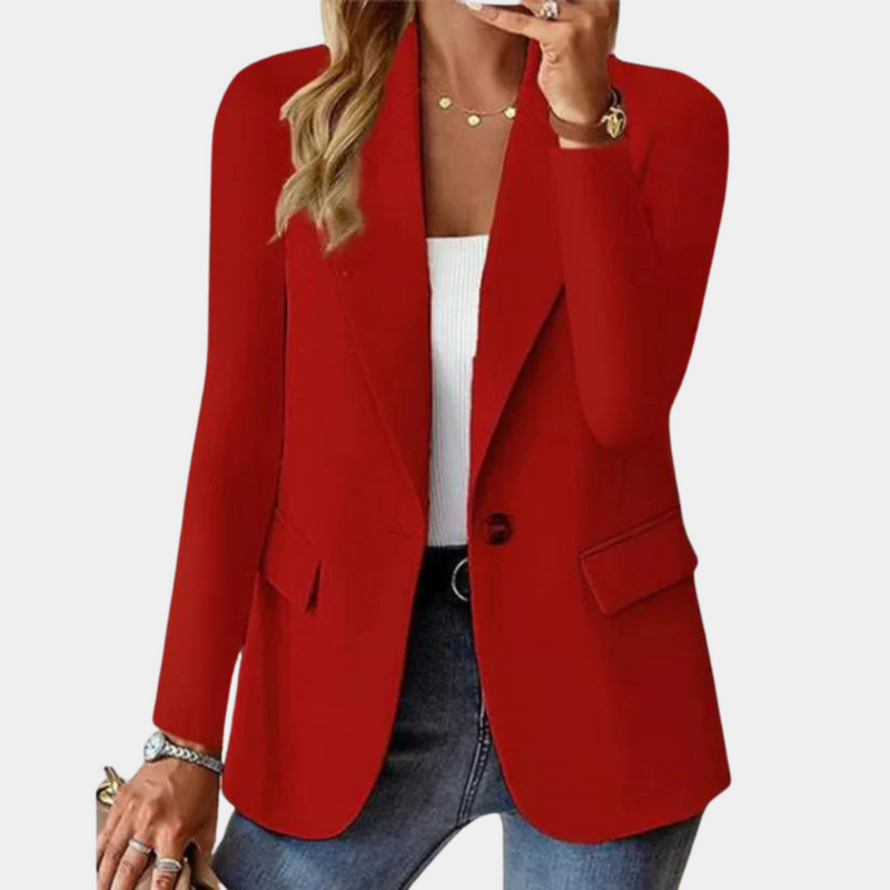Stylish Blazer for Ladies - Juliette-Red-XS-State of Style