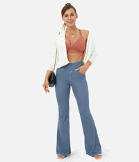 Stylish Bootcut Jeans for Women - Rosa-Blue-S-State of Style