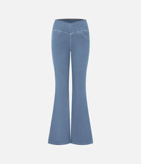 Stylish Bootcut Jeans for Women - Rosa-Blue-S-State of Style