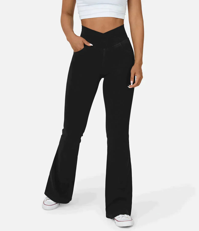 Stylish Bootcut Jeans for Women - Rosa-Blue-S-State of Style