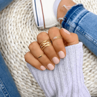Stylish Branched Ring – Nora-Gold-State of Style