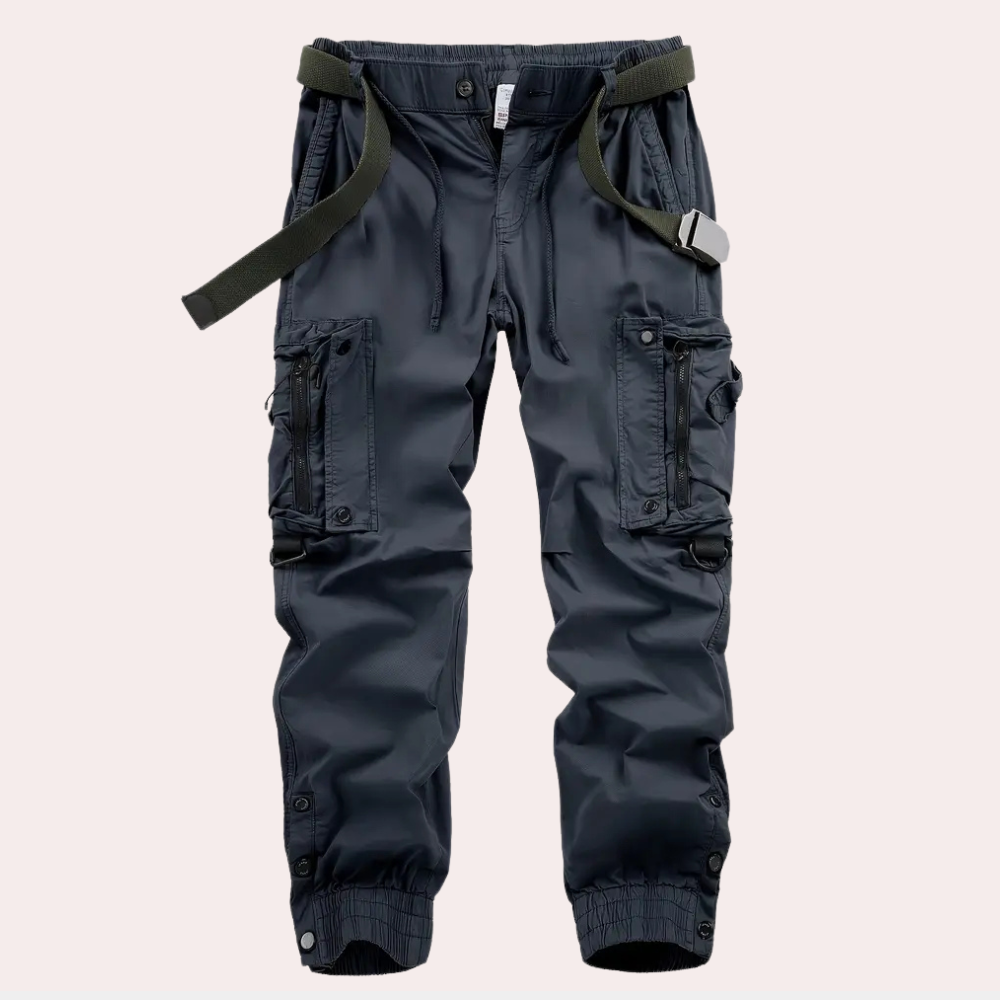Stylish Cargo Trousers for Men - Logan-Blue-XS-State of Style