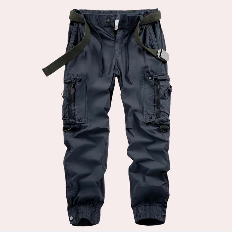 Stylish Cargo Trousers for Men - Logan-Blue-XS-State of Style