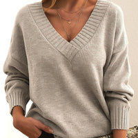 Stylish Cashmere Sweater for Women - Elara-Beige-S-State of Style