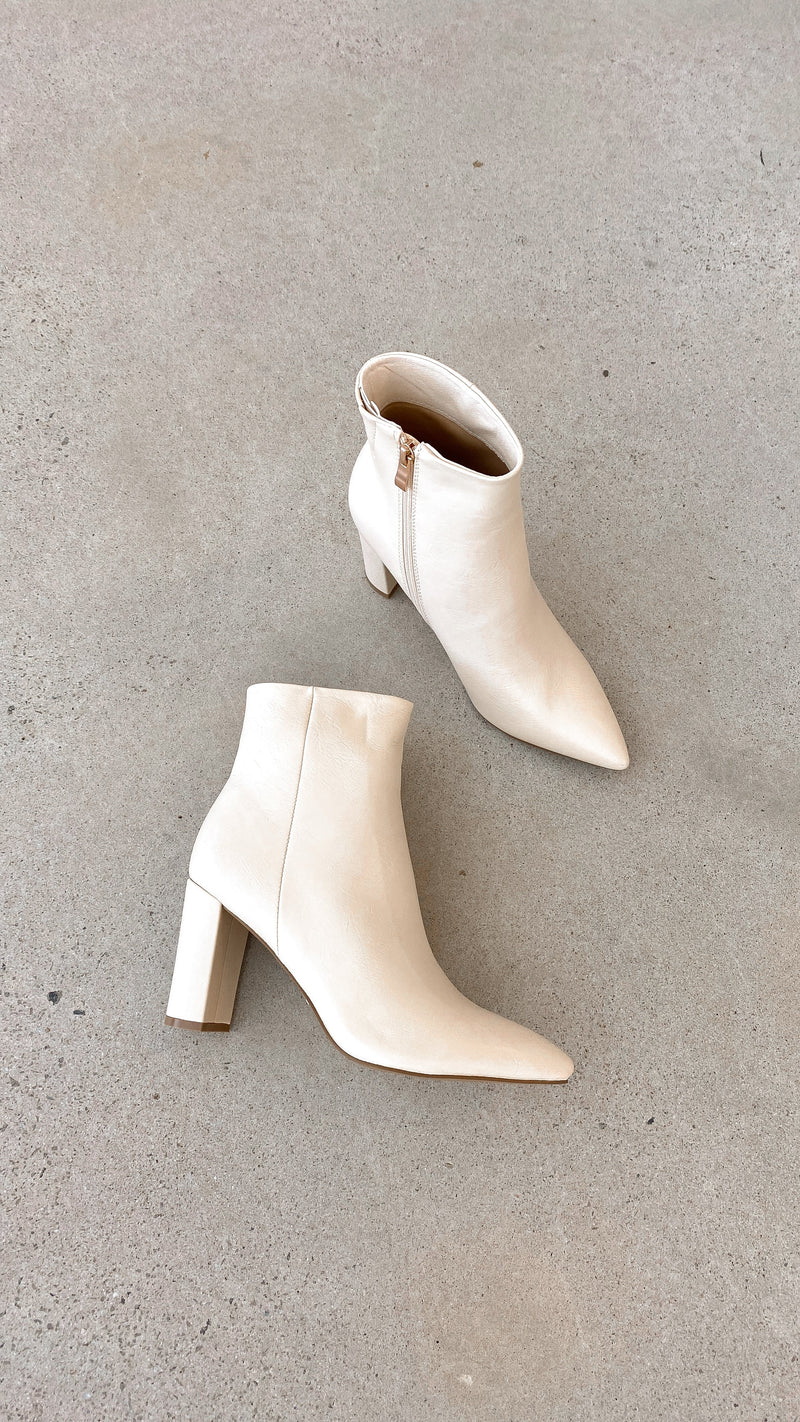 Stylish Casual Ankle Boots – Elonette-Brown-4.5-State of Style