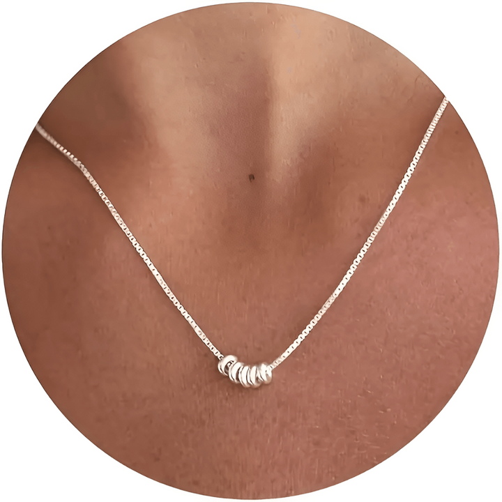 Stylish Charm Necklace - Seraphina-Silver-State of Style