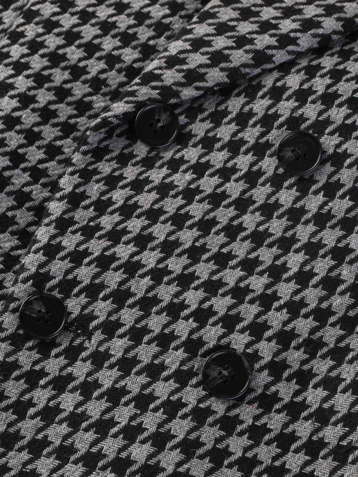 Stylish Checked Men's Blazer - Oliver-S-State of Style