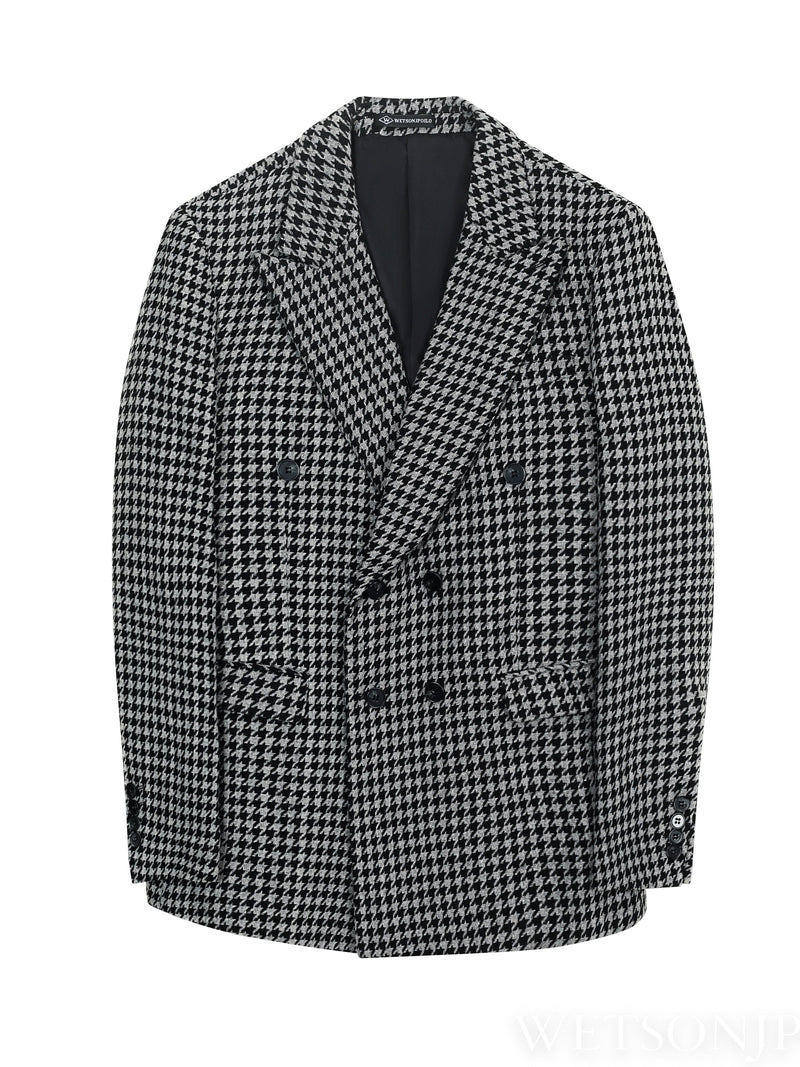Stylish Checked Men's Blazer - Oliver-S-State of Style