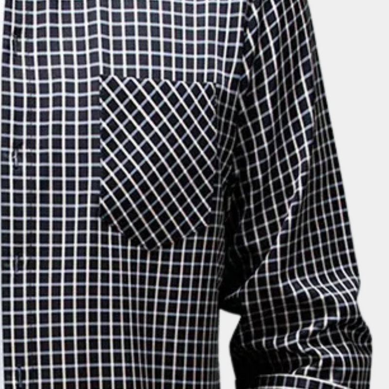 Stylish Checked Men's Shirt - Lucas-S-State of Style
