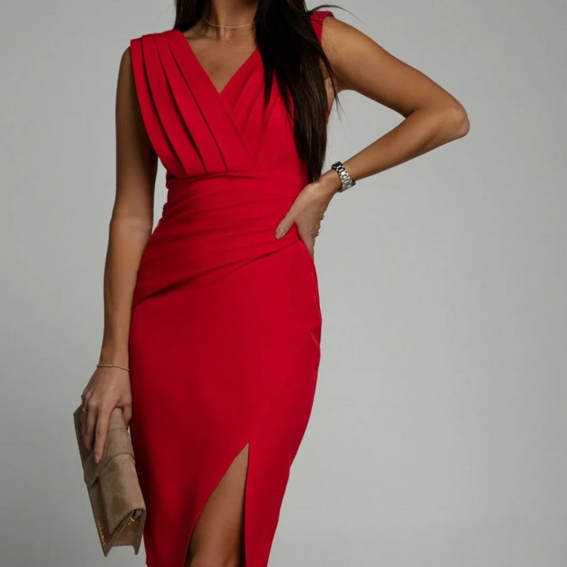 Stylish Cocktail Dress - Carmen-Black-S-State of Style