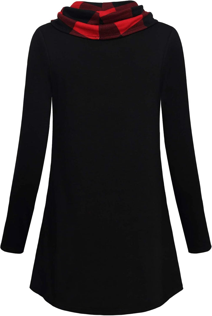 Stylish Colour Block Pullover Sweatshirt for Ladies - Bella-Black-S-State of Style